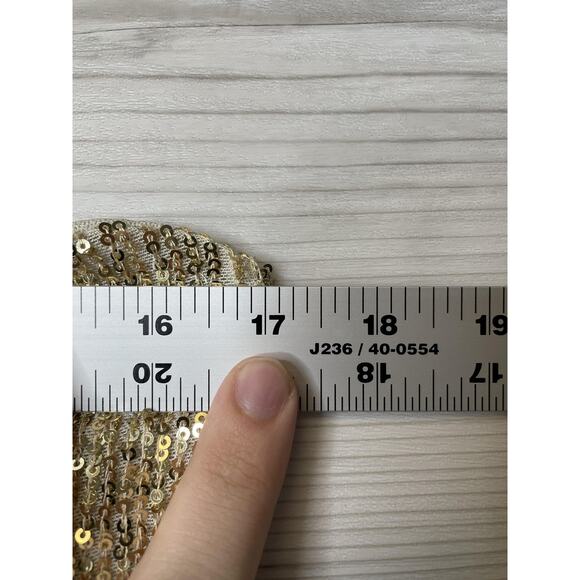 Free People Gold Sequin Bodysuit - Picture 4 of 10